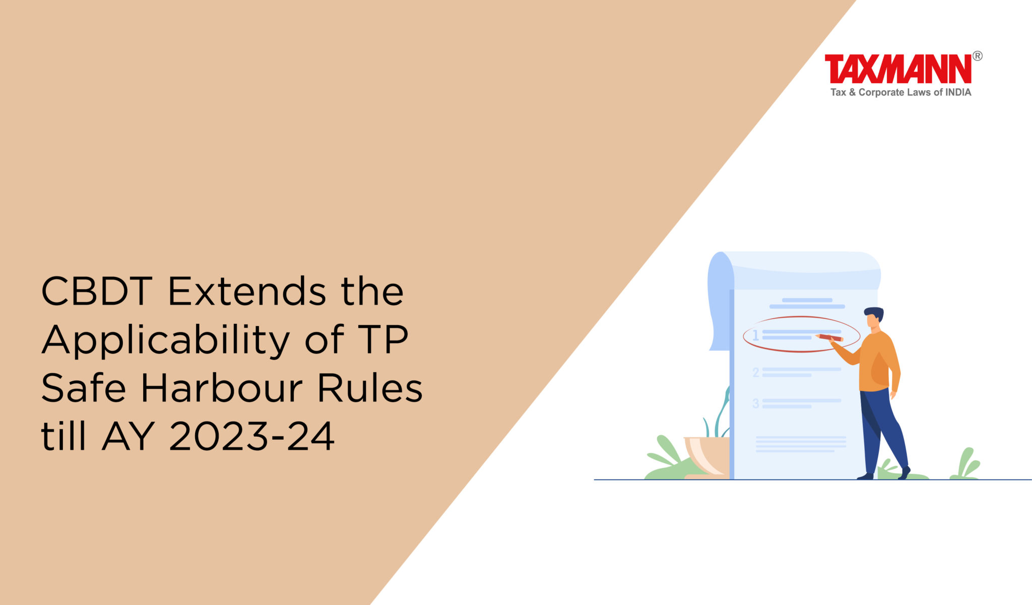 CBDT Extends The Applicability Of TP Safe Harbour Rules Till AY 2023 24