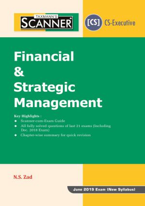 CS Executive Financial & Strategic Management Scanner 2019