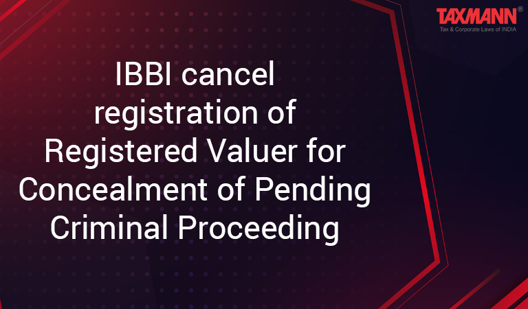 Registered Valuer IBBI