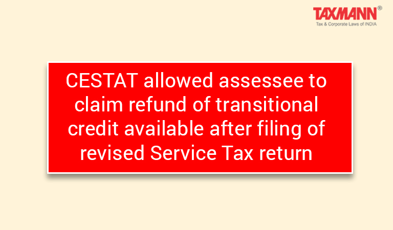GST Transitional provisions