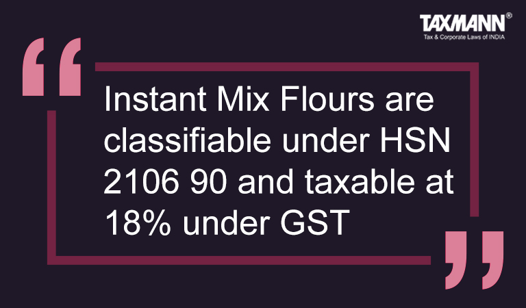 Classification of goods - Gujarat Goods and Services Tax Act