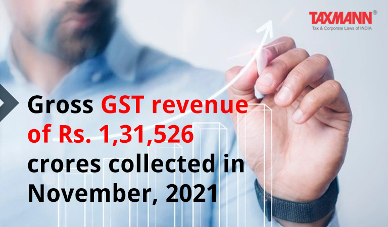 Gross GST revenue November 2021
