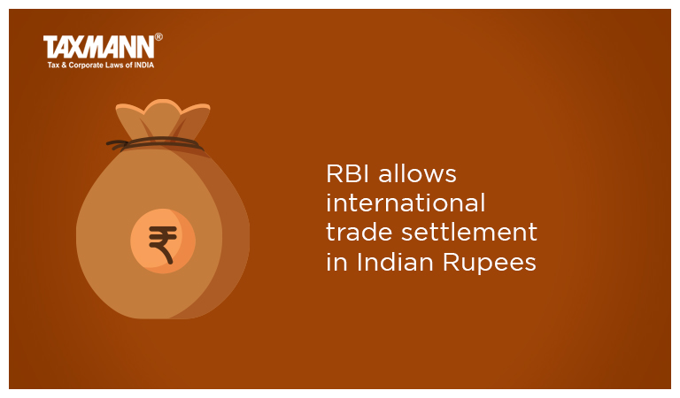 international trade settlement; RBI