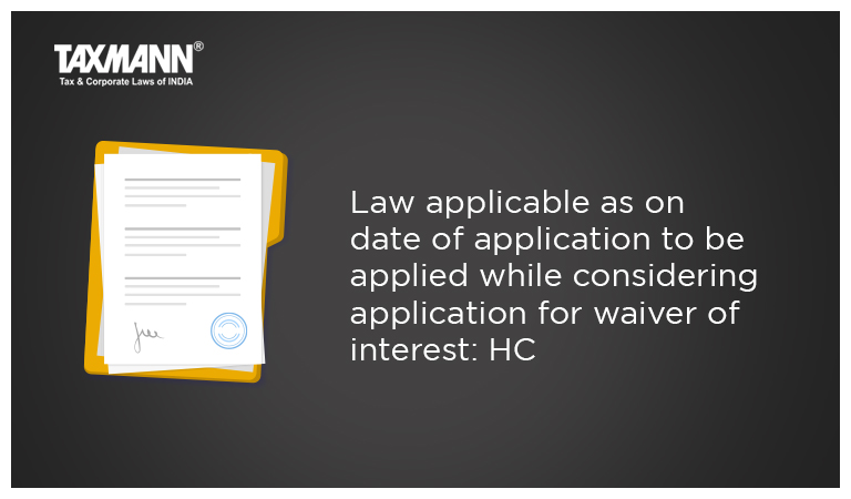 application for waiver of interest