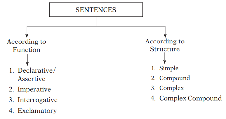 What Is Sentence It s Structure And Types Of Sentence