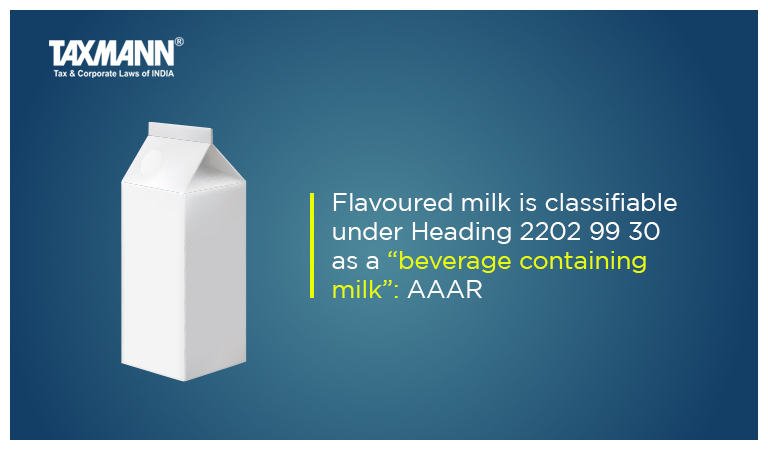 Classification of Flavoured Milk