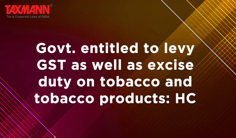 excise duty on tobacco products