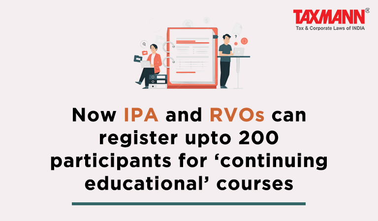 educational courses by IPAs & RVOs