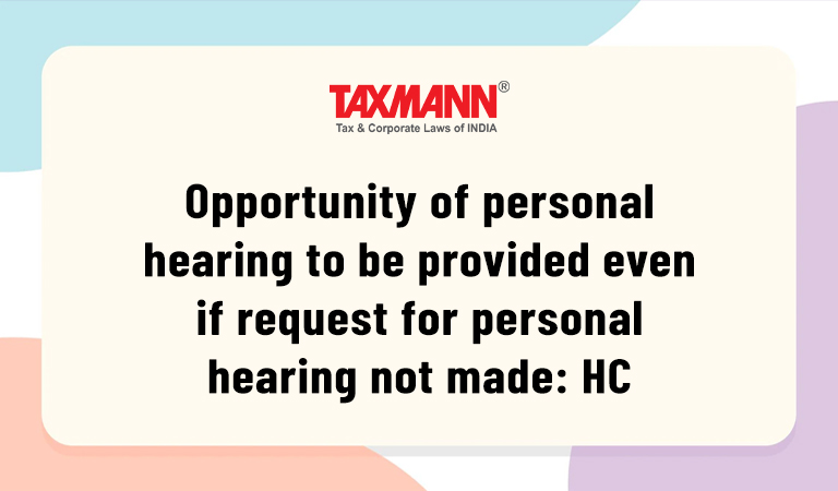 personal hearing