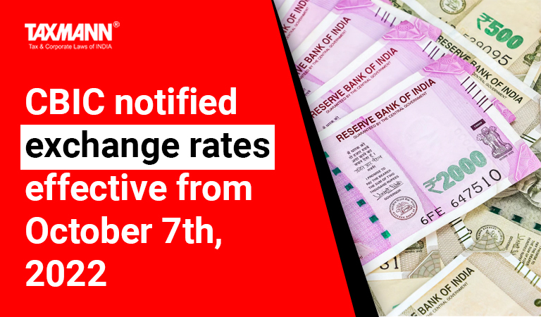 CBIC exchange rates