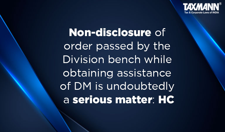 Non-disclosure of order
