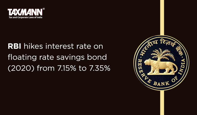 floating rate savings bond