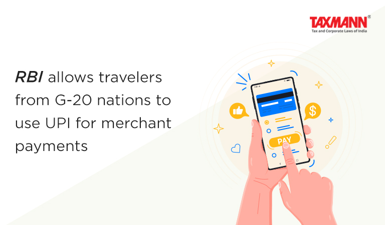 UPI for travelers from G-20 nations