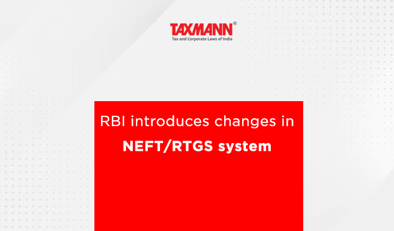 changes in NEFT/RTGS system