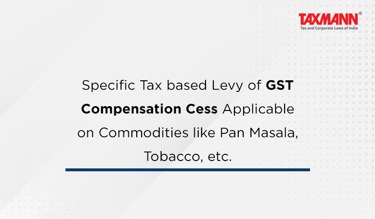 levy of GST compensation cess