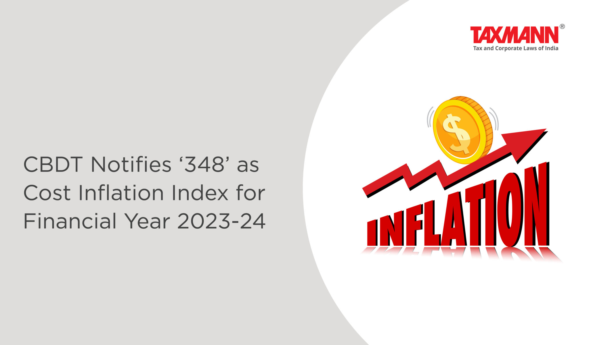 Cbdt Notifies ‘348 As Cost Inflation Index For Financial Year 2023 24