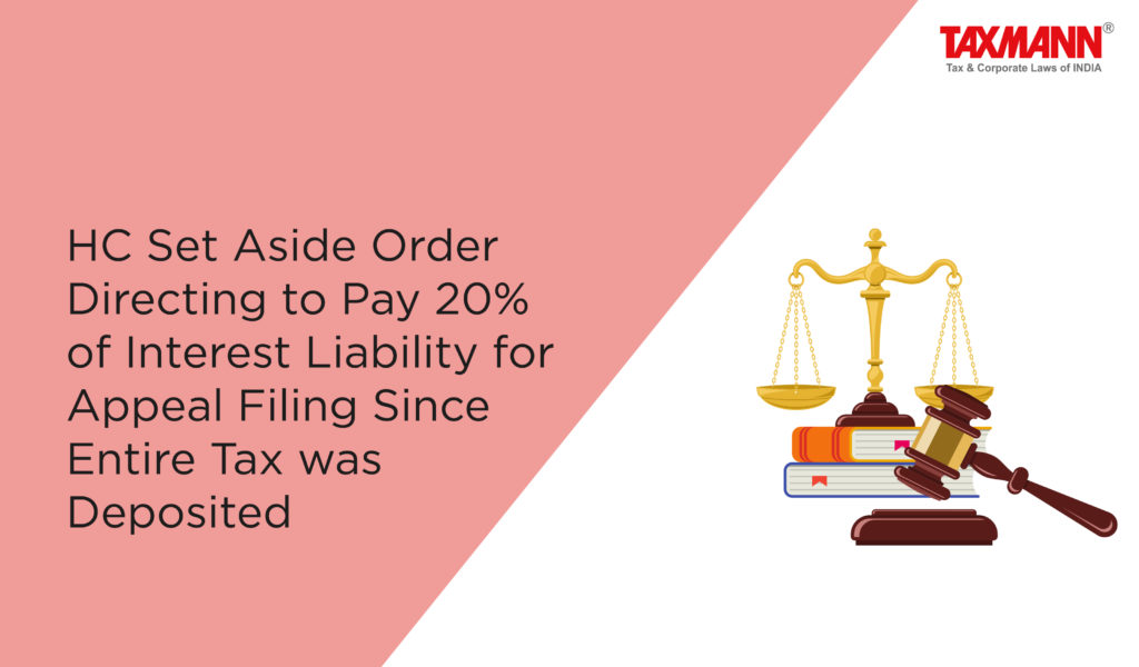 interest liability for appeal filing