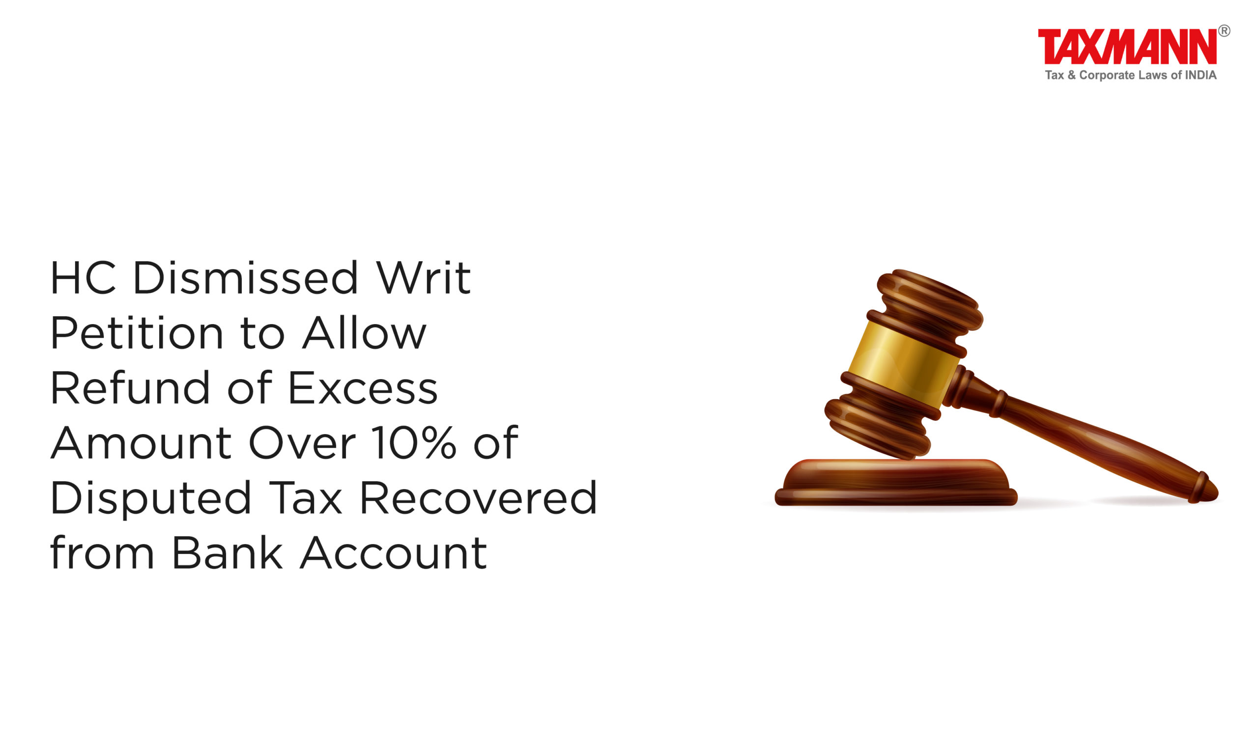 writ petition for a refund of excess recovery