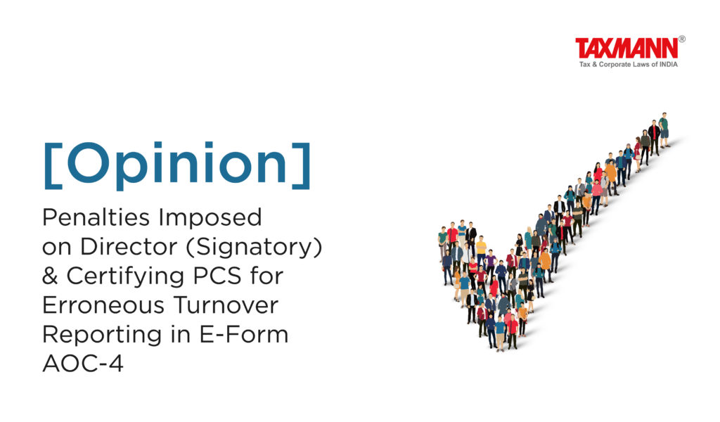 Turnover Reporting in E-Form AOC-4