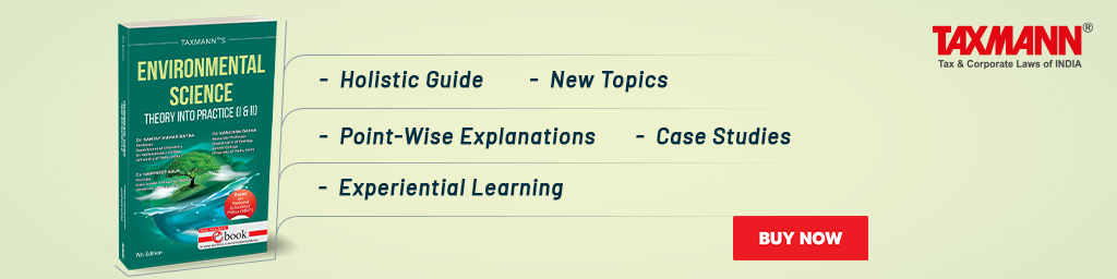 Taxmann's Environmental Science | Theory Into Practice (I & II)