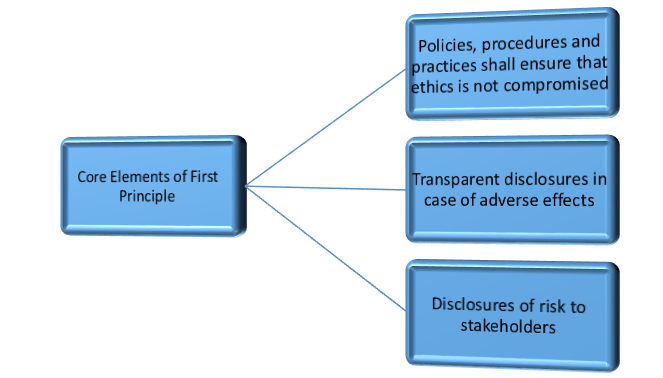 Principle 1 – Ethics, Transparency and Accountability