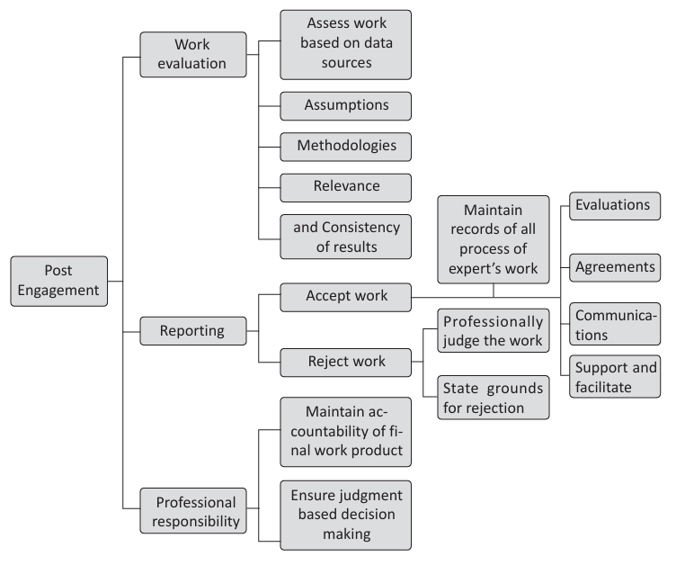  Post-Engagement of the Expert