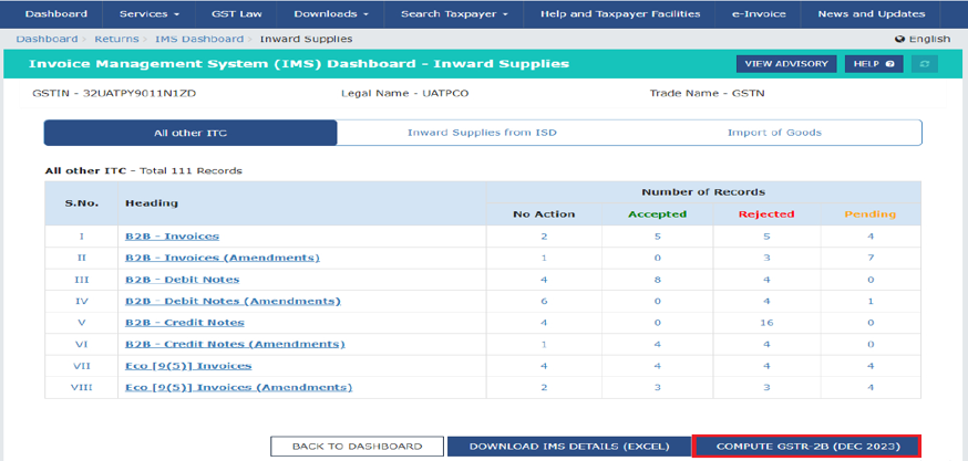 Invoice Management System Workflow