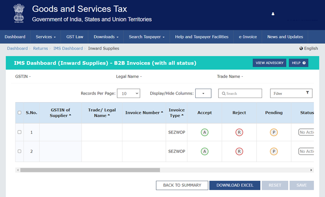 Invoice Management System Workflow