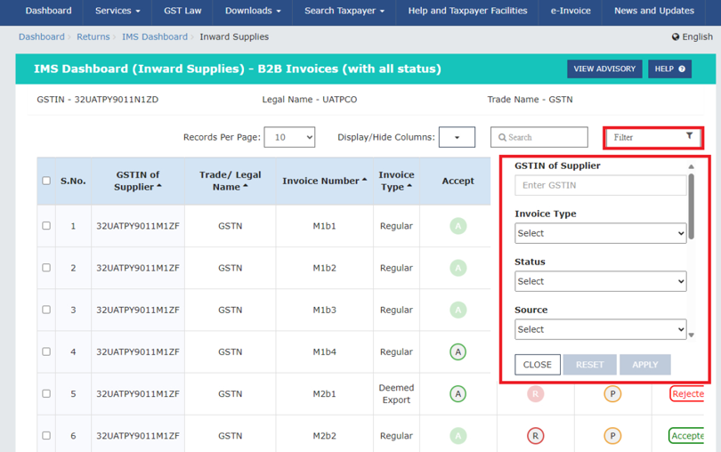 Invoice Management System Workflow