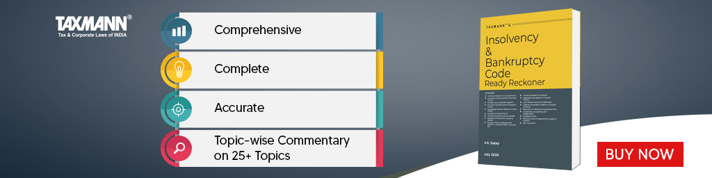 Taxmann's Insolvency & Bankruptcy Code Ready Reckoner