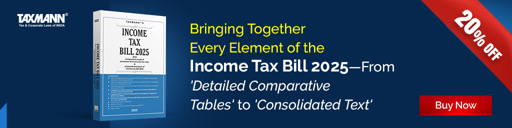 Taxmann's Income Tax Bill 2025